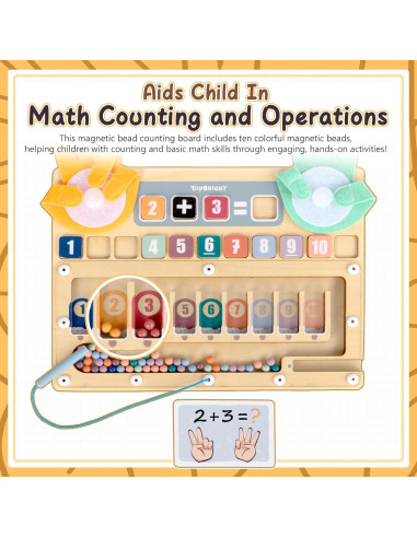 Juguete de Matemáticas Top Bright para Niños 3+ Años