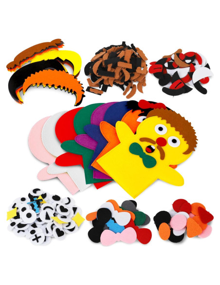 Kit de Manualidades de Títeres de Fieltro Puppet Planet - 8 Piezas Kit de Manualidades de Títeres de Fieltro Puppet Planet - 8 Piezas