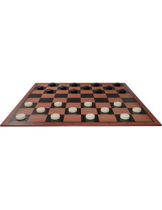 Juego de Damas Plegable Pressman con Piezas de Madera - 2 Jugadores 2
