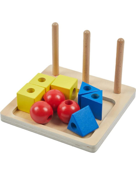 Juguete Montessori Adena - Clasificación de Formas 0.77 kg Juguete Montessori Adena - Clasificación de Formas 0.77 kg
