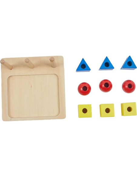 Juguete Montessori Adena - Clasificación de Formas 0.77 kg Juguete Montessori Adena - Clasificación de Formas 0.77 kg