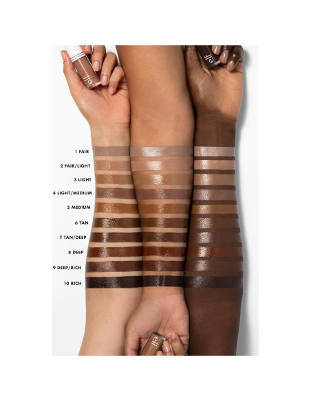 Bronceador Líquido e.l.f. Camo 3.85 ml - Color 1 Justo Bronceador Líquido e.l.f. Camo 3.85 ml - Color 1 Justo