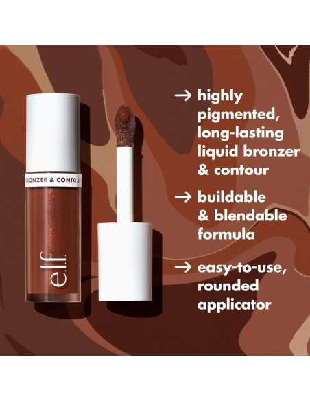 Bronceador Líquido e.l.f. Camo 3.85 ml - Color 1 Justo Bronceador Líquido e.l.f. Camo 3.85 ml - Color 1 Justo