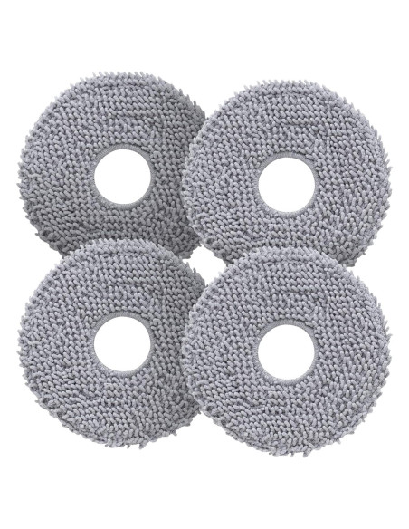 Paquete de 4 Paños de Microfibra Roborock para Aspiradora QV 35A/QV 35S Paquete de 4 Paños de Microfibra Roborock para Aspiradora QV 35A/QV 35S