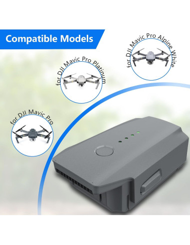 Batería de Vuelo Inteligente DJI Mavic Pro 2 Pack 11.4V 3830mAh