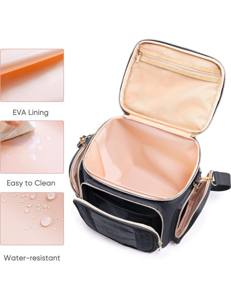 Bolsa de Viaje Aislante SFYBYHEART para Leche Materna 6 Biberones Bolsa de Viaje Aislante SFYBYHEART para Leche Materna 6 Biberones