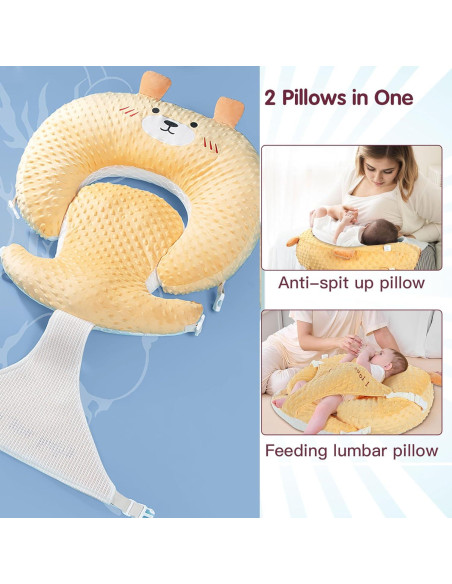 Almohada de Lactancia ZIXNEXKOO Rosa Conejo 60x58 cm Almohada de Lactancia ZIXNEXKOO Rosa Conejo 60x58 cm