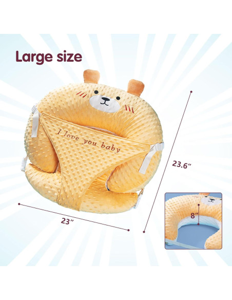 Almohada de Lactancia ZIXNEXKOO Rosa Conejo 60x58 cm Almohada de Lactancia ZIXNEXKOO Rosa Conejo 60x58 cm