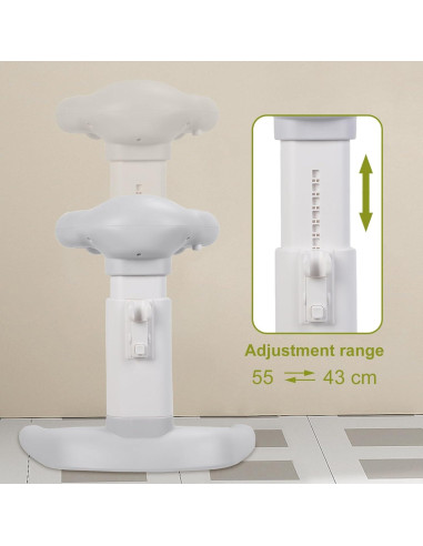 Soporte para Ducha de Bebé Rodiuiu Plegable Altura Ajustable