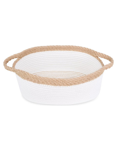 Cesta de Almacenamiento Pequeña ABenkle 30.5x20.3x12.7cm Algodón