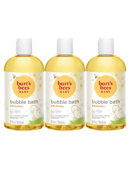 Baño de Burbujas Burt's Bees para Bebés 354 ml - Paquete de 3 Baño de Burbujas Burt's Bees para Bebés 354 ml - Paquete de 3