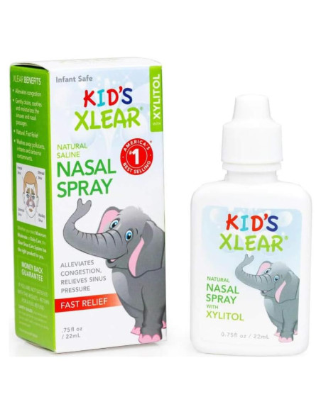 Spray Nasal Salino Natural Xlear para Niños 0.75 oz Spray Nasal Salino Natural Xlear para Niños 0.75 oz