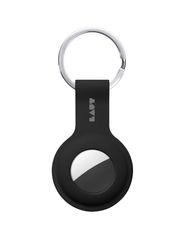 Funda HUEX LAUT para AirTag - Silicona Ligera Negra