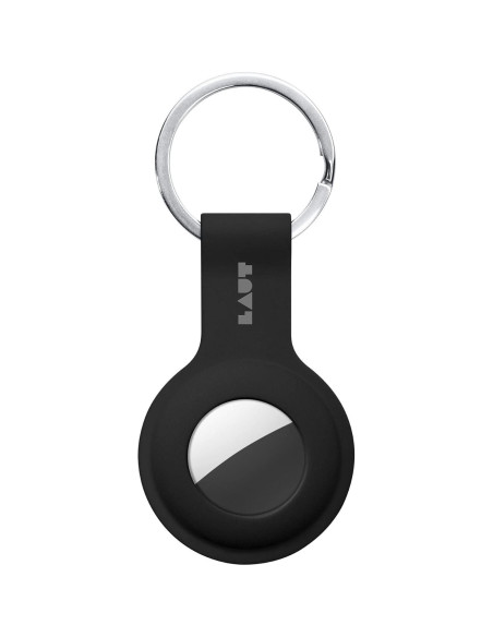 Funda HUEX LAUT para AirTag - Silicona Ligera Negra Funda HUEX LAUT para AirTag - Silicona Ligera Negra