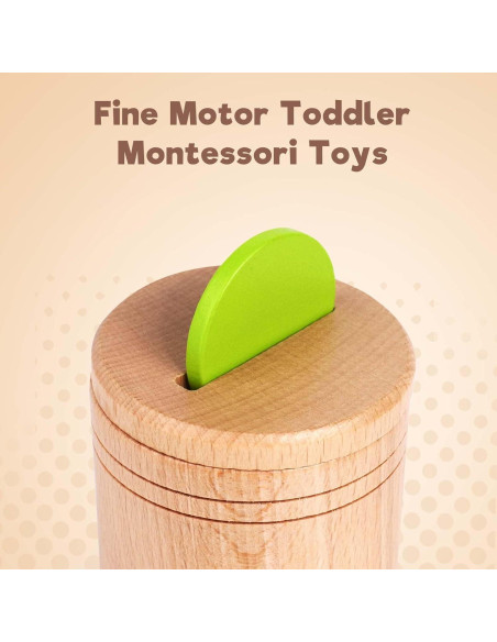 Juguete de Clasificación Montessori Richtim - Caja de Madera para Niños 1-3 Años Juguete de Clasificación Montessori Richtim - Caja de Madera para Niños 1-3 Años