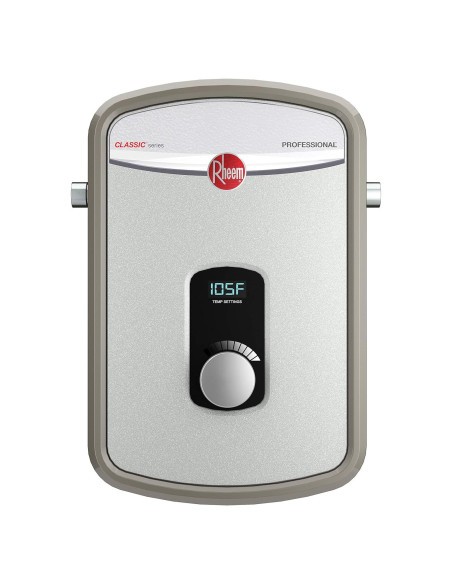 Calentador de Agua Eléctrico Sin Tanque Rheem 8kW 240V Calentador de Agua Eléctrico Sin Tanque Rheem 8kW 240V
