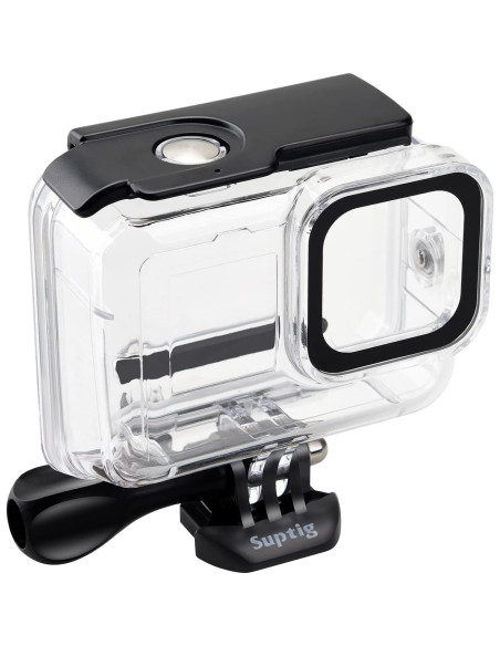 Funda Impermeable Suptig para GoPro Hero 13/12/11/10/9 - 50m Funda Impermeable Suptig para GoPro Hero 13/12/11/10/9 - 50m