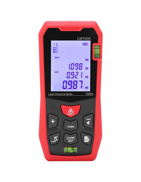 Medidor de Distancia Infrarrojo Srliya LM100A 100m Medidor de Distancia Infrarrojo Srliya LM100A 100m