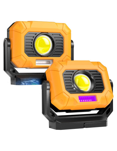 Luz de Trabajo Magnética Recargable Adelante 1500LM 12 Modos