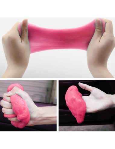 Gel Limpiador de Grietas para Automóviles LKAHG Rosa 160g