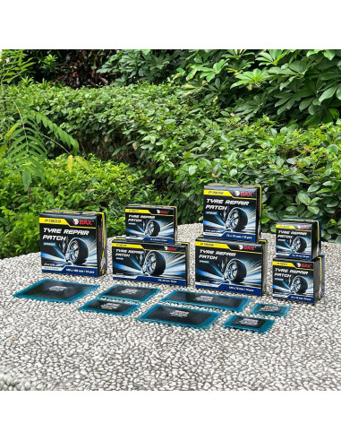 Parches de Reparación Radial PAX 75x50mm - 10 Pcs