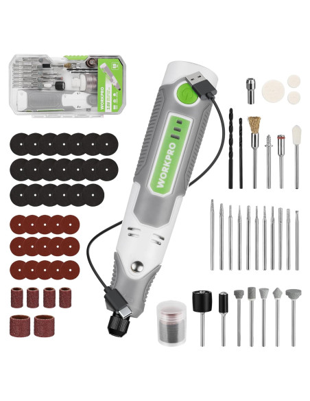 Herramienta Rotativa Inalámbrica Workpro 71 Accesorios 3 Velocidades Herramienta Rotativa Inalámbrica Workpro 71 Accesorios 3 Velocidades