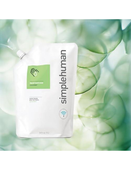 Jabón Líquido Hidratante para Manos simplehuman 1000 ml Pepino Jabón Líquido Hidratante para Manos simplehuman 1000 ml Pepino