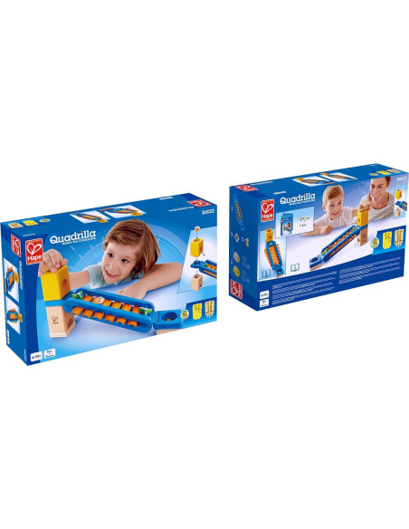 Hape Quadrilla Sonic Playground - Set 13 Piezas para Canicas Hape Quadrilla Sonic Playground - Set 13 Piezas para Canicas