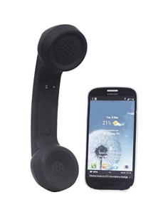 Auricular Bluetooth Retro ENJOY-UNIQUE con Micrófono HD Negro 2