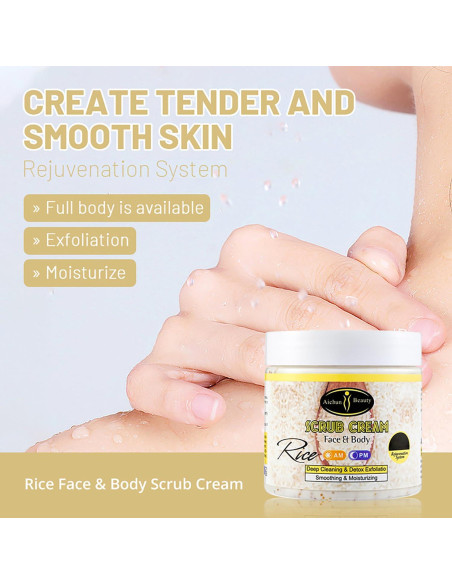 Crema Exfoliante Aichun Beauty 200ml - Limpieza Profunda y Hidratante Crema Exfoliante Aichun Beauty 200ml - Limpieza Profunda y Hidratante