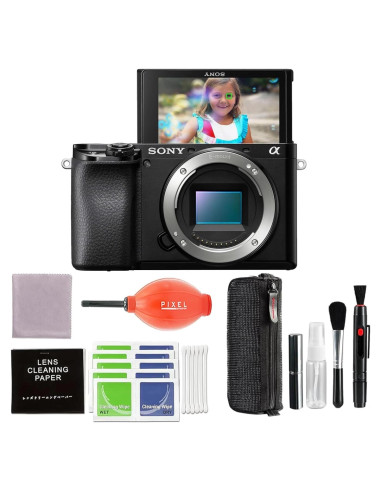 Cámara sin Espejo Sony a6100 24.2MP con Accesorios Pixel