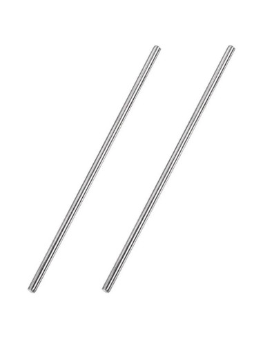 Varilla Redonda Sólida Acero Inoxidable 304 Uxcell 3mm x 100mm - 2pcs