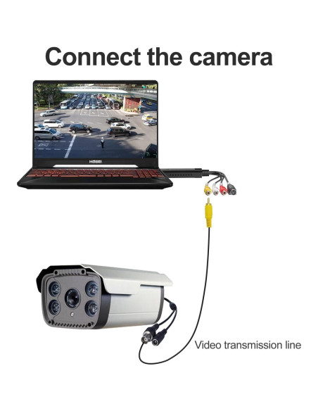 Tarjeta de Captura de Video USB ShuoArmor VAC-005 HD 720P Tarjeta de Captura de Video USB ShuoArmor VAC-005 HD 720P