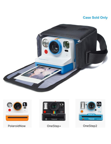 Bolsa de Cámara Cwatcun para Polaroid Now I-Type Negra