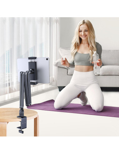 Soporte de Escritorio para Tablet TYFan, Brazo Extensible 360