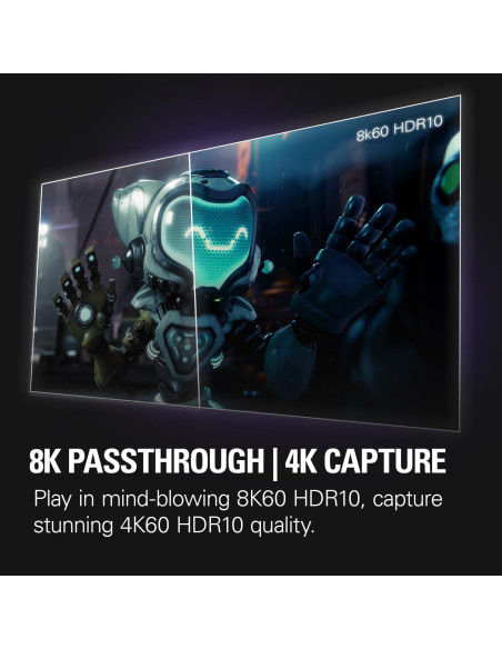 Tarjeta de Captura Interna Elgato 4K Pro 8K60 Passthrough Tarjeta de Captura Interna Elgato 4K Pro 8K60 Passthrough