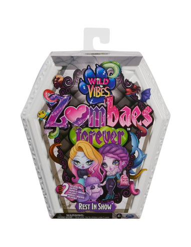 Set Deluxe Muñecas Zombie Zombaes Forever Rest in Show