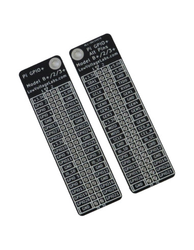 Placa de referencia GPIO Raspberry Pi - Paquete de 2