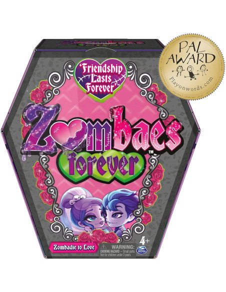 Conjunto Deluxe Zombadie para Amar - 2 Muñecas Zombie 8.9 cm Conjunto Deluxe Zombadie para Amar - 2 Muñecas Zombie 8.9 cm