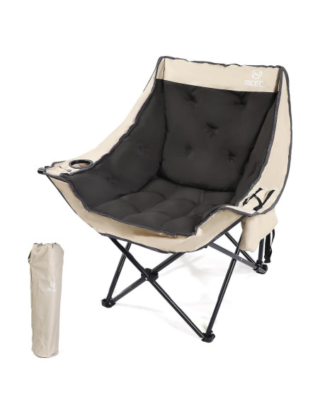 Silla de Camping Plegable Nice C XL con Almohadilla Gruesa Silla de Camping Plegable Nice C XL con Almohadilla Gruesa
