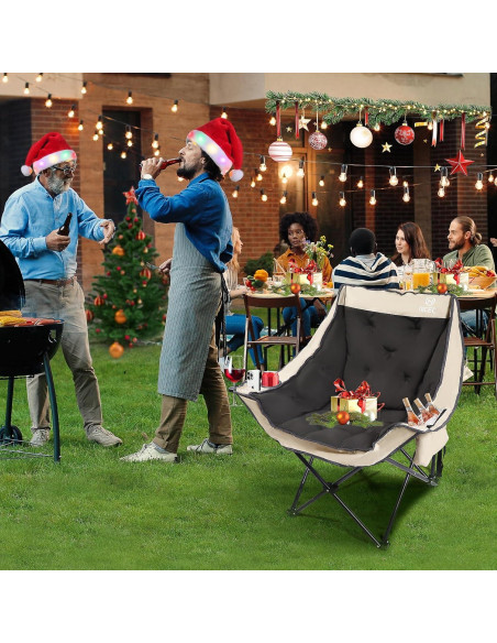 Silla de Camping Plegable Nice C XL con Almohadilla Gruesa Silla de Camping Plegable Nice C XL con Almohadilla Gruesa