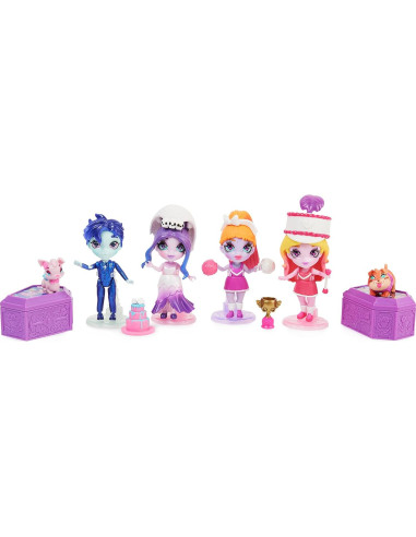 Conjunto Deluxe Zombadie para Amar - 2 Muñecas Zombie 8.9 cm