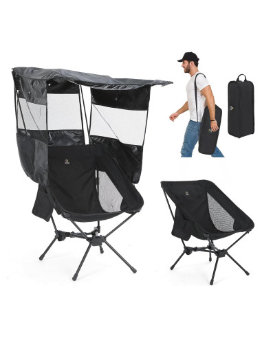 Silla de Camping Nice C con Dosel Desmontable 1.97 kg