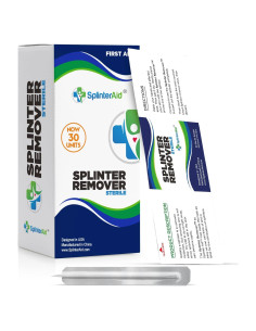 Kit de Eliminación de Astillas SplinterAid - 30 Piezas Estériles