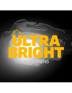 Linterna Frontal Recargable LUXPRO XP748 - 650 Lúmenes IPX6 2