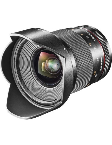 Lente Samyang 20mm F1.8 Manual para Cámara Sony FE - Negro