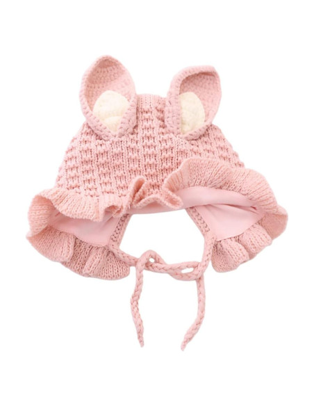 Gorro de Punto para Bebé SOIMISS 2 Pack Rosa 6-36 Meses Gorro de Punto para Bebé SOIMISS 2 Pack Rosa 6-36 Meses