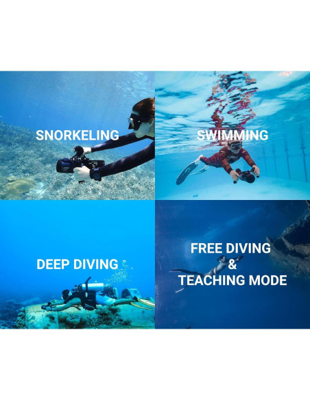 Scooter Submarino LEFEET S1 Pro con Montajes para Buceo Scooter Submarino LEFEET S1 Pro con Montajes para Buceo