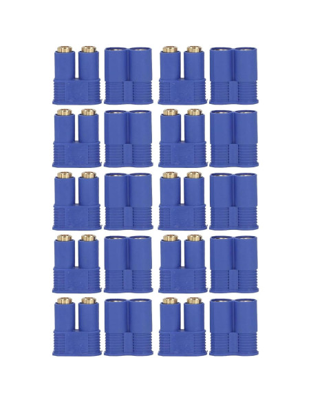 Kit de Conectores EC8 de Latón - 20 Macho, 20 Hembra, 10 Carcasas Kit de Conectores EC8 de Latón - 20 Macho, 20 Hembra, 10 Carcasas