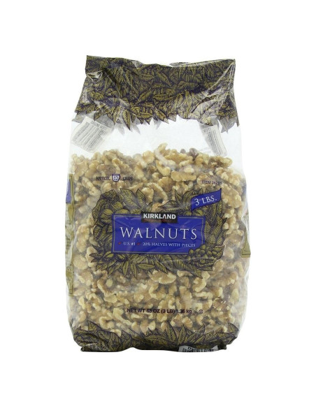 Nueces Mitades y Piezas Enteras Kirkland 1.36 kg Nueces Mitades y Piezas Enteras Kirkland 1.36 kg